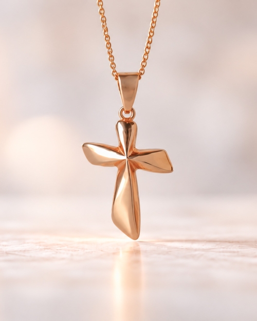 Spirit Cross-14K Gold Cross